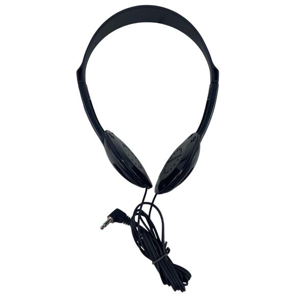 Vintage Sony MDR-023 Corded Black Headphones No Ear Pads Tested Please Read - Picture 1 of 4